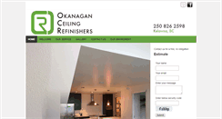 Desktop Screenshot of okanaganceiling.com